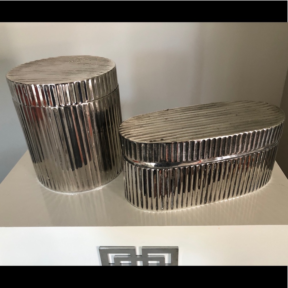 Metal container set